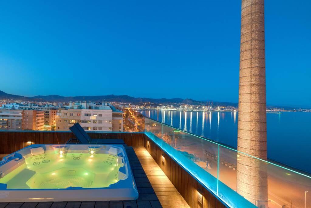D&R Penthouse On The Beach Apartment Malaga Ngoại thất bức ảnh