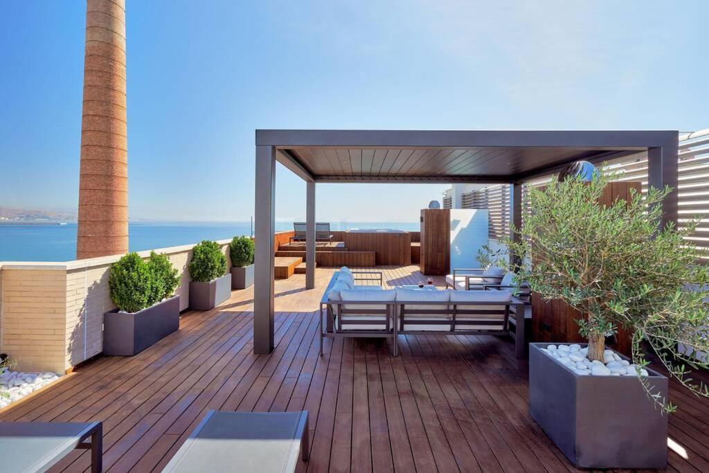 D&R Penthouse On The Beach Apartment Malaga Ngoại thất bức ảnh
