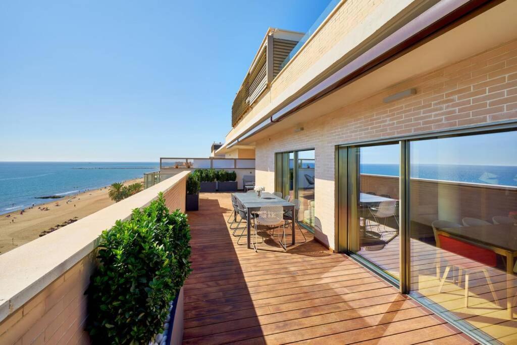 D&R Penthouse On The Beach Apartment Malaga Ngoại thất bức ảnh