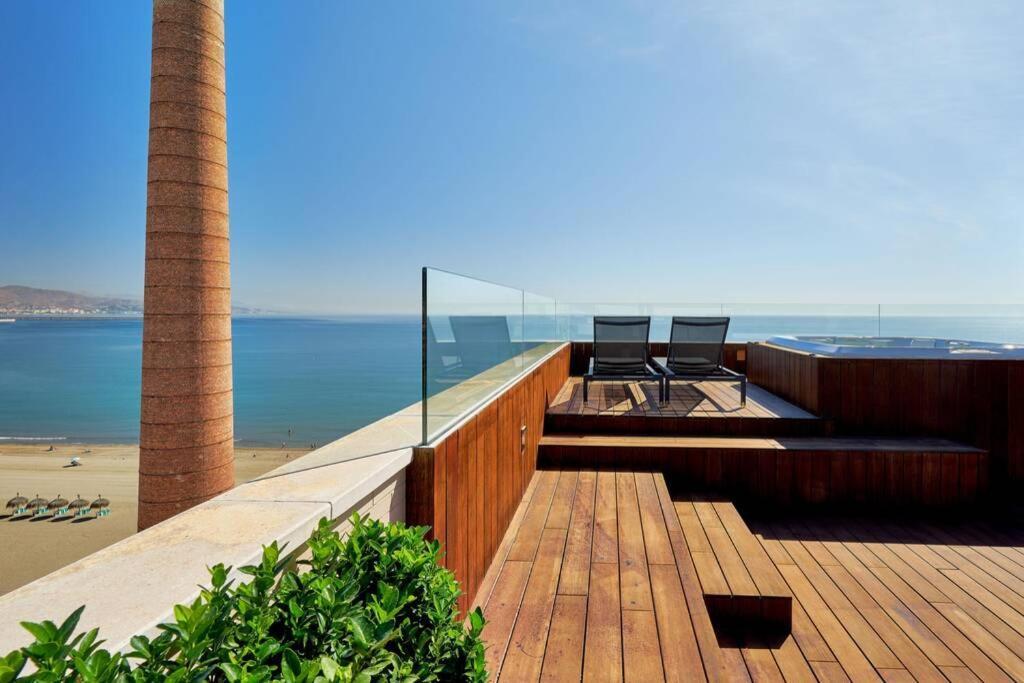 D&R Penthouse On The Beach Apartment Malaga Ngoại thất bức ảnh