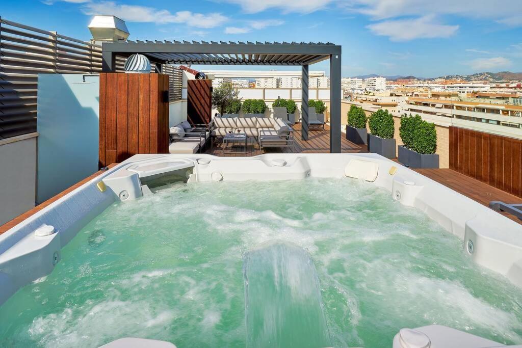 D&R Penthouse On The Beach Apartment Malaga Ngoại thất bức ảnh